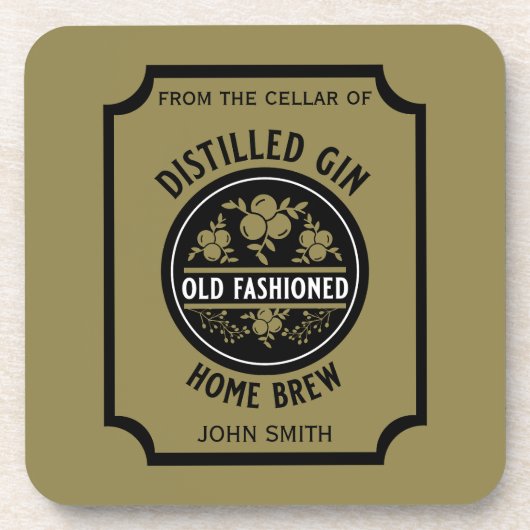 カスタムジンボトル コースター (正面)