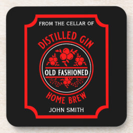 カスタムジンボトル コースター