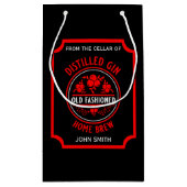 カスタムジンボトル スモールペーパーバッグ (裏面)