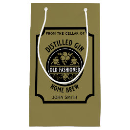 カスタムジンボトル スモールペーパーバッグ