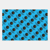 カスタムスカッシュボールの紙シート ラッピングペーパーシート (正面3)