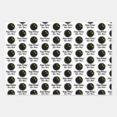 カスタムスカッシュボールの紙シート ラッピングペーパーシート (正面)