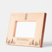 カスタムスキーリゾートバケーション レーザー彫刻フレーム (左)