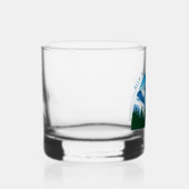 カスタムスキーロッジウィンターリゾートスノーイマウンテン ウイスキーグラス (右)