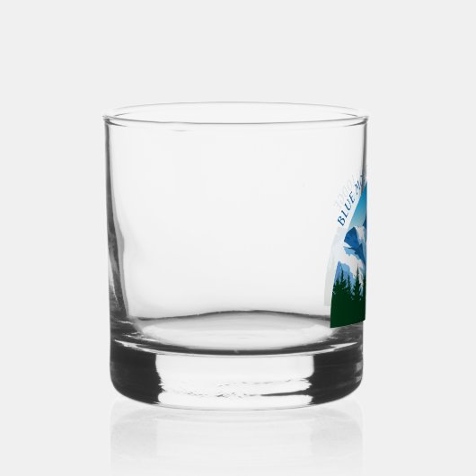 カスタムスキーロッジウィンターリゾートスノーイマウンテン ウイスキーグラス (右)