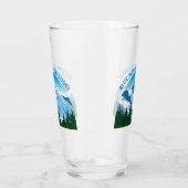 カスタムスキーロッジウィンターリゾートスノーイマウンテン タンブラーグラス (左)