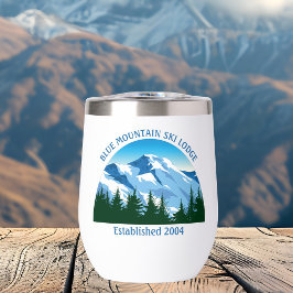 カスタムスキーロッジキャビンウィンターマウンテンズ