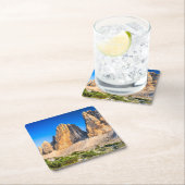 カスタムスクエアコースターズトーレスデルパイン スクエアペーパーコースター (インサイチュ)