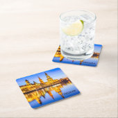 カスタムスクエアコースターズドレスデン スクエアペーパーコースター (インサイチュ)