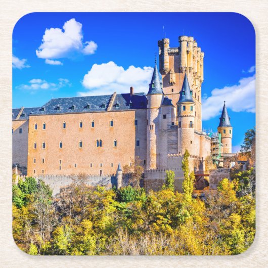 カスタムスクエアコースター スクエアペーパーコースター (正面)