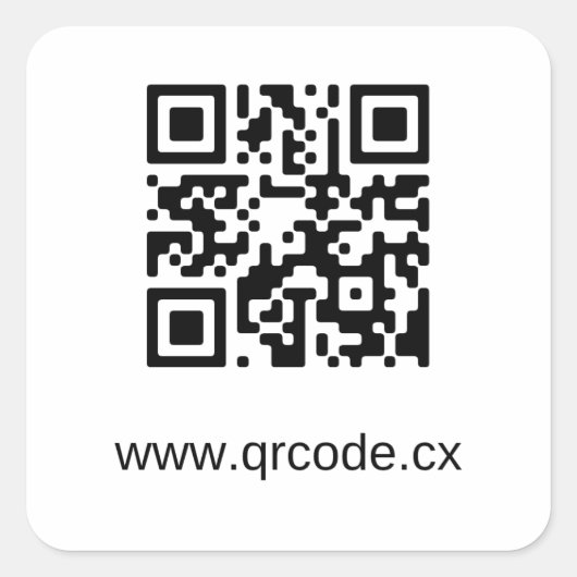 カスタムスクエアステッカー スクエアシール (正面)