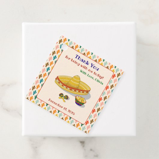 カスタムスクエアフィエスタサンキューユーラベル フェイバータグ (インサイチュ)