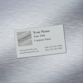 カスタムスクエアロゴ磁気名刺 マグネット名刺