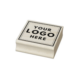 カスタムスクエアロゴ ラバースタンプ