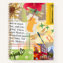 カスタムスクラップエレガントブックモダンアートワーク ノートブック