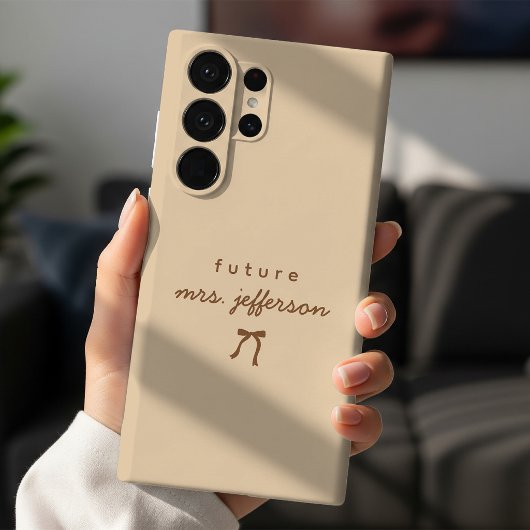 カスタムスクリプト名 ブライドエンゲージメント発表 Case-Mate iPhoneケース