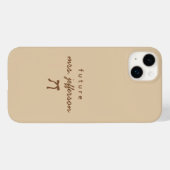 カスタムスクリプト名 ブライドエンゲージメント発表 Case-Mate iPhoneケース (裏面 (横))
