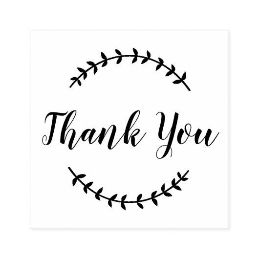 カスタムスクリプト感謝していヴィンテージの謝辞 ラバースタンプ (インプリント)