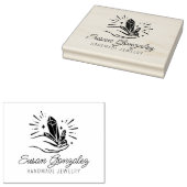 カスタムスクリプト手作りジュエリー、ビジネス規模 ラバースタンプ (押印)