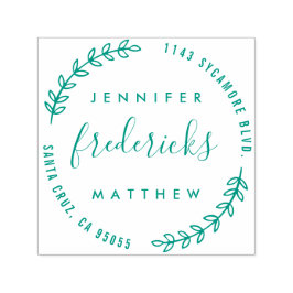 カスタムスクリプト結婚したカップル差出人住所 セルフインキングスタンプ