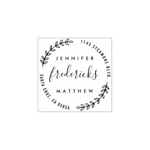 カスタムスクリプト結婚したカップル差出人住所 ラバースタンプ