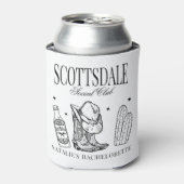 カスタムスコッツデールバチェロレッテソーシャルクラブ 缶クーラー (缶正面)
