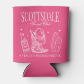 カスタムスコッツデールバチェロレッテソーシャルクラブ 缶クーラー (正面)