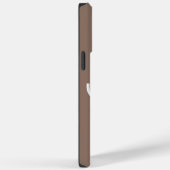 カスタムスタイリッシュフォトブラウン Case-Mate iPhoneケース (裏面 / 右)