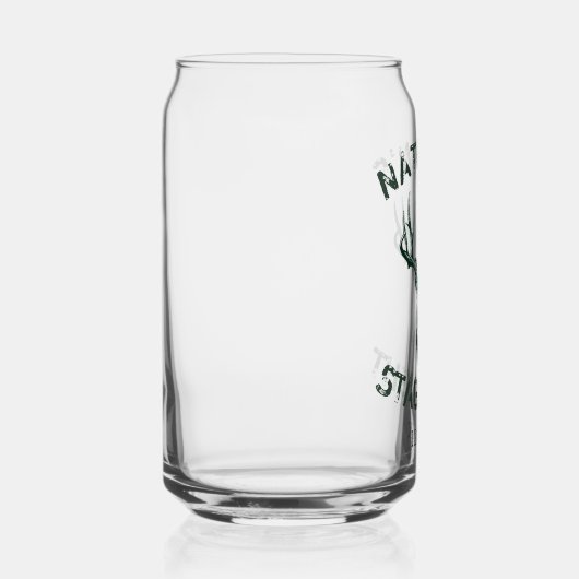 カスタムスタグナイト〔雄ジカの〕枝角パーソナライズされた ガラス缶 (右)