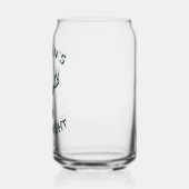 カスタムスタグナイト〔雄ジカの〕枝角パーソナライズされた ガラス缶 (左)