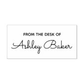 カスタムスタンプ – デスクから ラバースタンプ (インプリント)