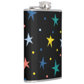 カスタムスターパターンビール&ワインフラスコ フラスク (右)