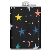 カスタムスターパターンビール&ワインフラスコ フラスク (裏面)