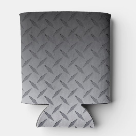 カスタムスチールダイヤモンドプレートマンケーブ 缶クーラー (裏面)