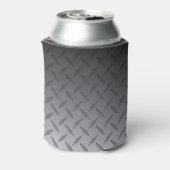 カスタムスチールダイヤモンドプレートマンケーブ 缶クーラー (缶裏面)