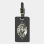 カスタムスチールドラゴンラゲッジタグ ラゲッジタグ (正面縦)