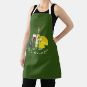カスタムスッシー賢いワインパン"ワインではない" エプロン (インサイチュ)