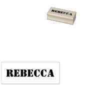 カスタムステンシルセリフの署名の名エレガント前 ラバースタンプ (押印)