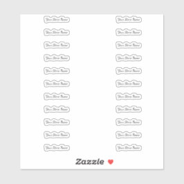 カスタムストア名数々の シール