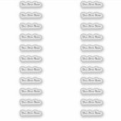 カスタムストア名数々の シール (正面)