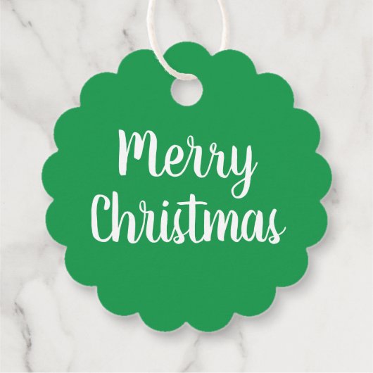 カスタムストライプのクリスマスのキッチンホリデーギフトラベル フェイバータグ (裏面)