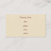 カスタムストライプの名刺 名刺 (裏面)