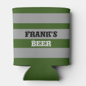 カスタムストライプはっきりした父の日 缶クーラー (裏面)