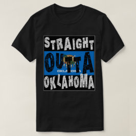 カスタムストレートアウトタオクラホマミームティー Tシャツ