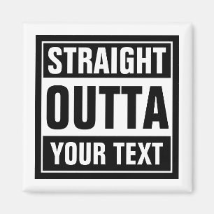 カスタムストレートアウト冷蔵庫用マグネット マグネット