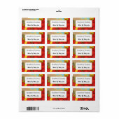 カスタムストロベリークラートアートキャニングラベル ラベル (フルシート)