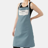 カスタムストーンブルーシェフまたはスタッフエプロン エプロン (インサイチュ)