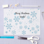 カスタムスノーフレークティッシュペーパー 薄葉紙 (クラフト)