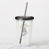 カスタムスノーボーダースノーボーディングショップビッグエア アクリルタンブラー (裏面)