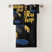 カスタムスノーボーダースノーボーディングショップビッグエア バスタオルセット (インサイチュ)